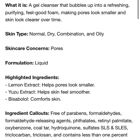 Benefit Porefessional The Good Cleanup Foaming Cleanser BNIB - Picture 7 of 10